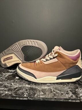 Jordan 3 Retro Winterized Men's Shoes Archaeo Brown DR8869-200 Size 11.5 Mens